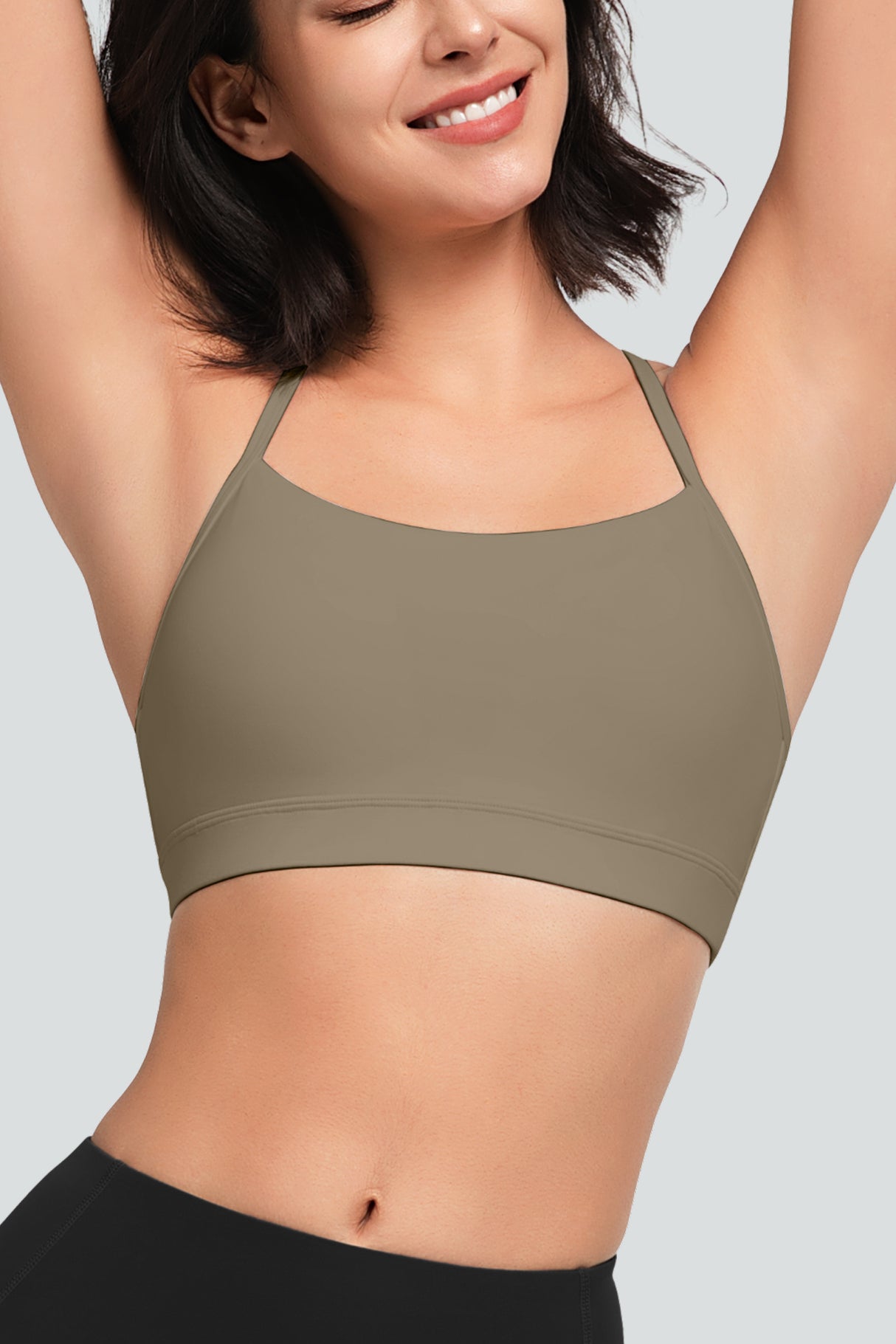 Anywhere™ Typical Y-Back Spaghetti Thin Straps Yoga Bra | Women's Low Support Sports Bra
