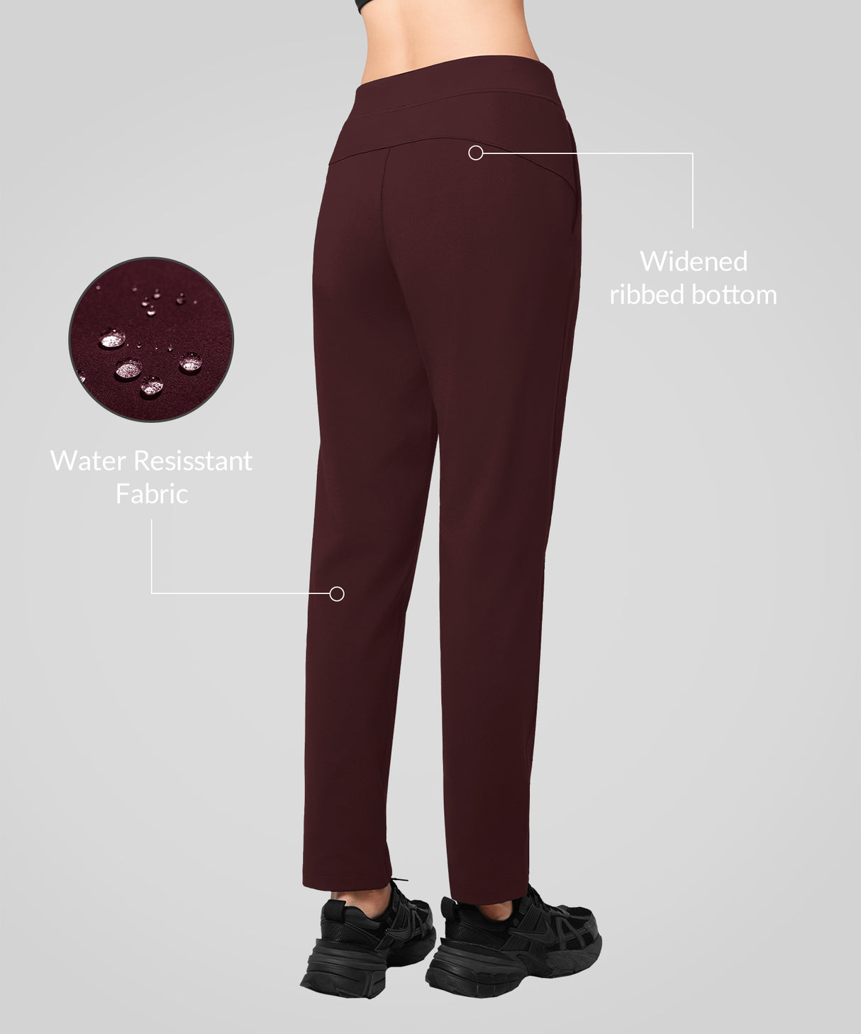 Pantaloni sportivi casual con fodera in pile e tasche ovunque | Pantaloni sportivi da donna Pantaloni sportivi casual con fodera in pile e tasche ovunque | Pantaloni sportivi da donna