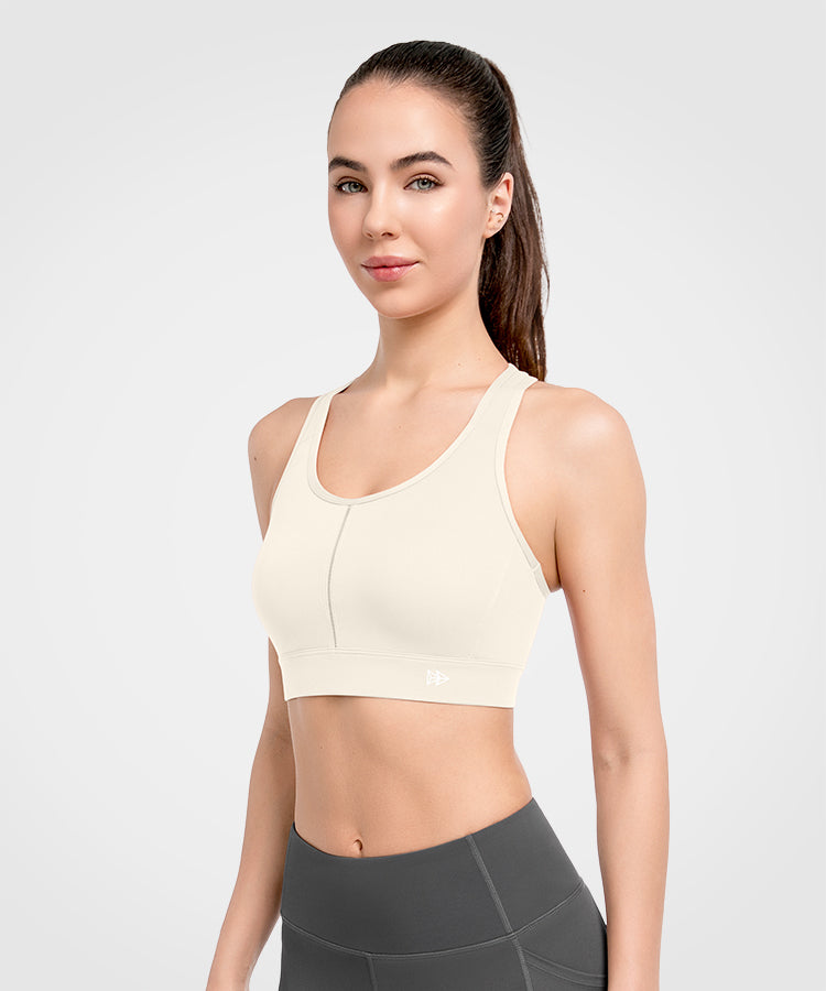 Echo Mesh Strappy Padded Running Bra | Damen Sport-BH mit starkem Halt