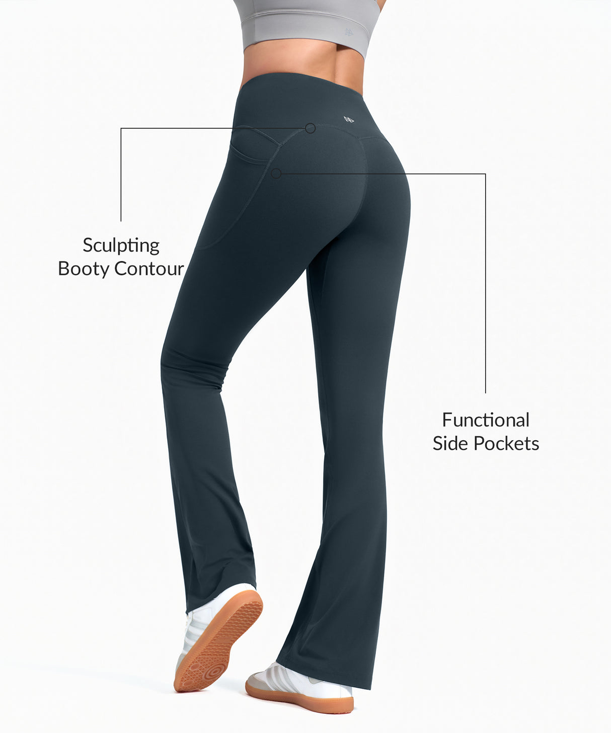 Anywhere High-Rise Flare Pockets Yoga Pant| Women's Light Support Pants