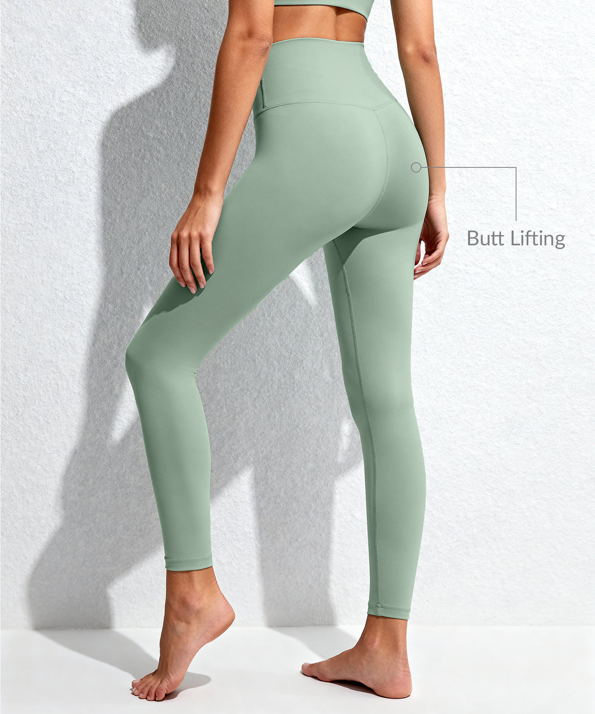 Leggings de running Echo de cintura alta (68 cm) | Leggings de alta sujeción para mujer