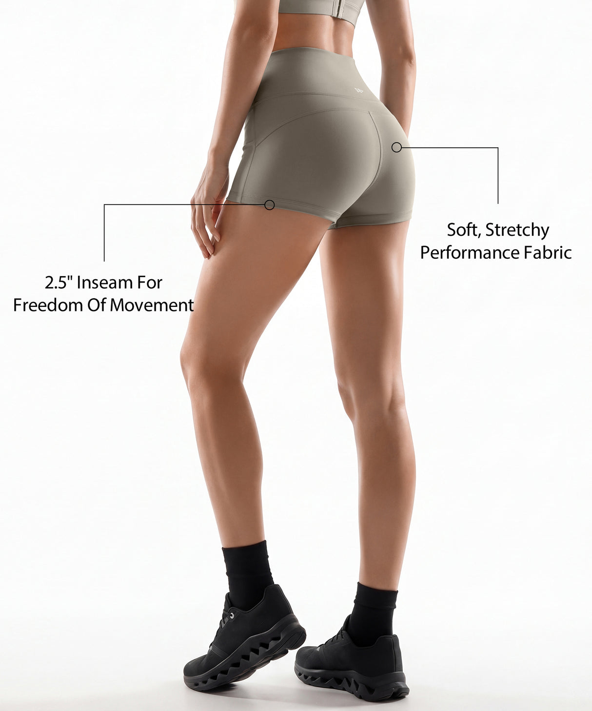 Shift High Rise Shorts With No Front Seam Design 2.5 Inches | Women's Yoga, Running & HIIT Shorts Shift High Rise Shorts With No Front Seam Design 2.5 Inches | Women's Yoga, Running & HIIT Shorts