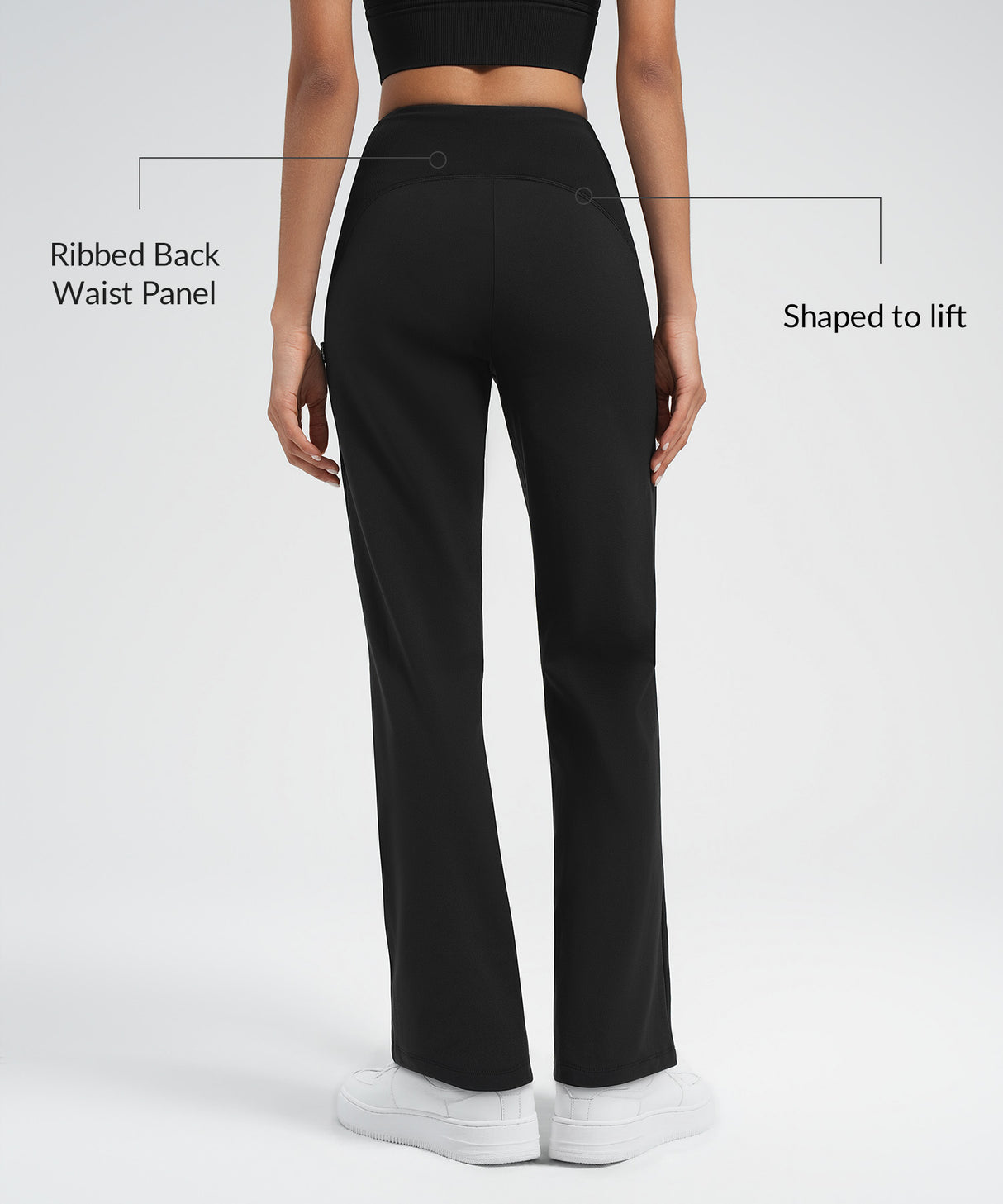 Pantalones deportivos impermeables con forro polar y cordón ajustable Anywhere de 73 cm | Pantalones deportivos para mujer