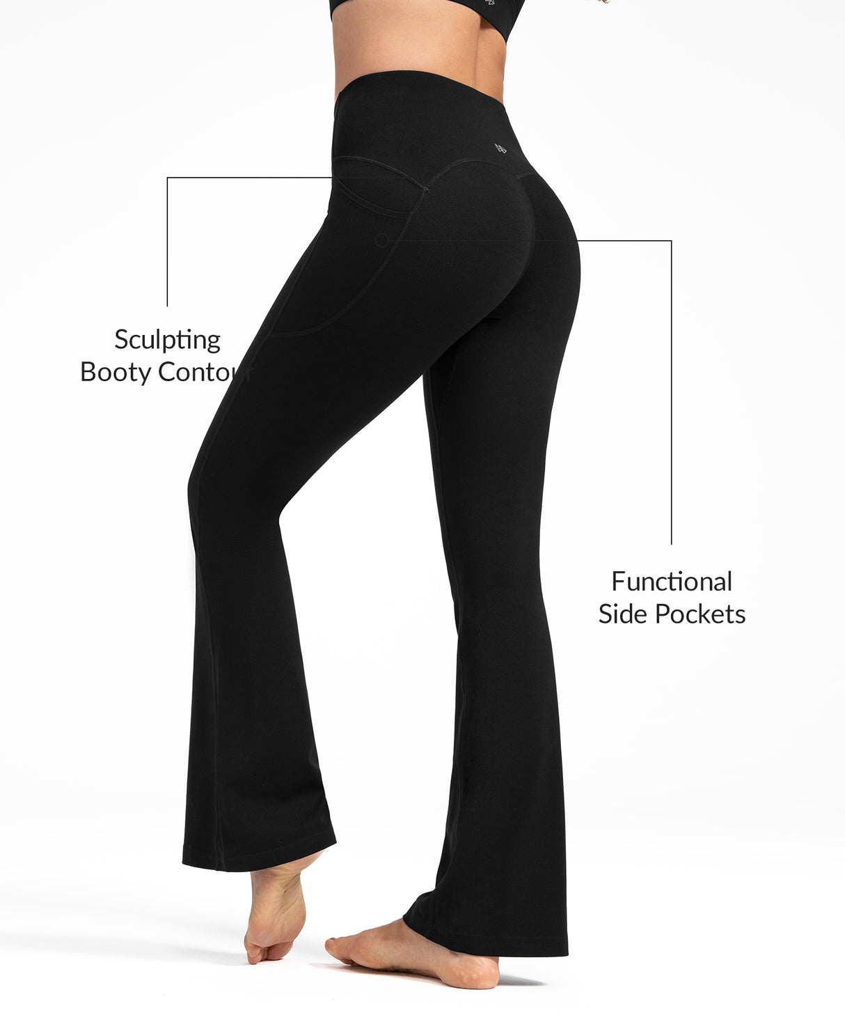 Anywhere High-Rise Flare Pockets Yoga Pant| Women's Light Support Pants