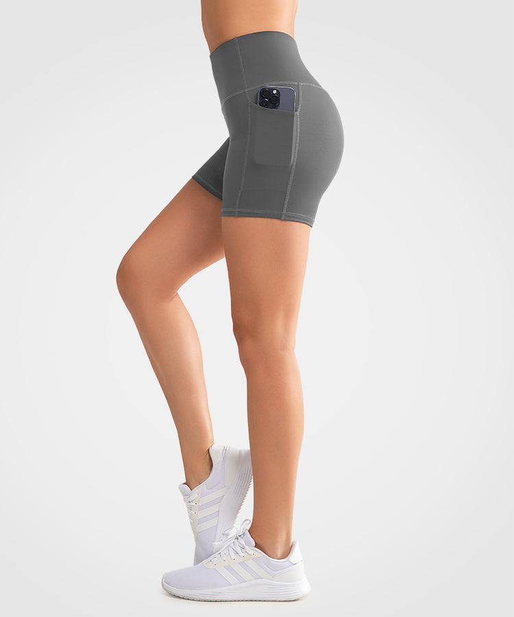 Shift High-Waist Tight Laufshorts 4 Zoll | Damen Sportshorts mit starkem Halt