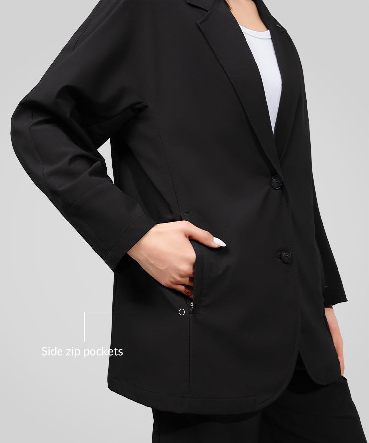 Shift Loose Fit Casual Blazer Jackets| Women's Blazer Jackets