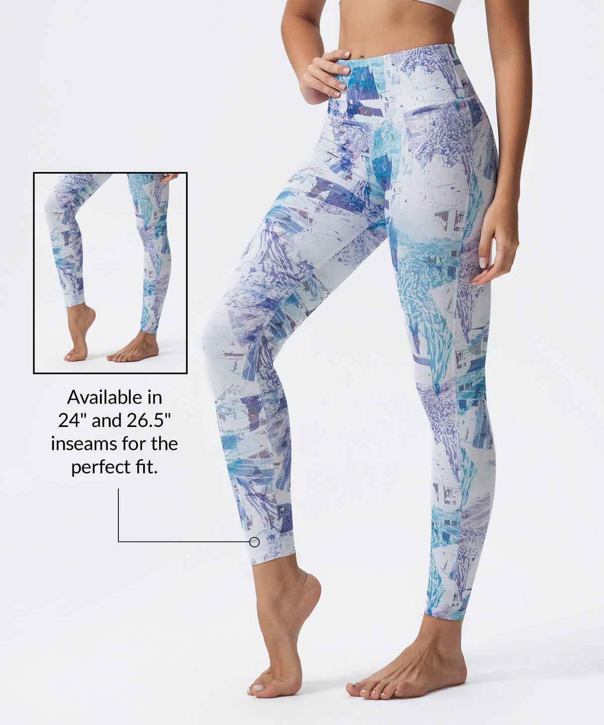 Shift Moisture-wicking Buttery Soft Yoga Leggings 24.5'' 26.5''|Women's Light Support Leggings