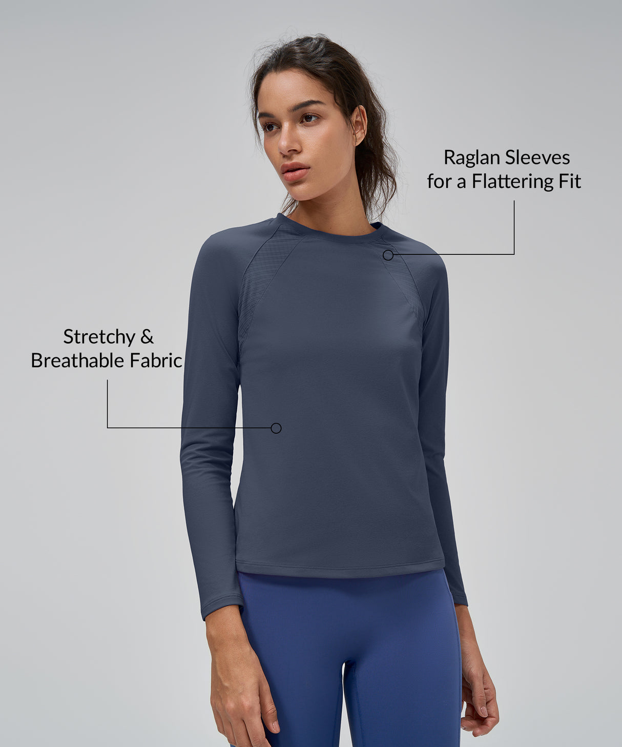 Anywhere Performance Mesh Long Sleeve T-shirt | Women's Long Sleeve T-shirt