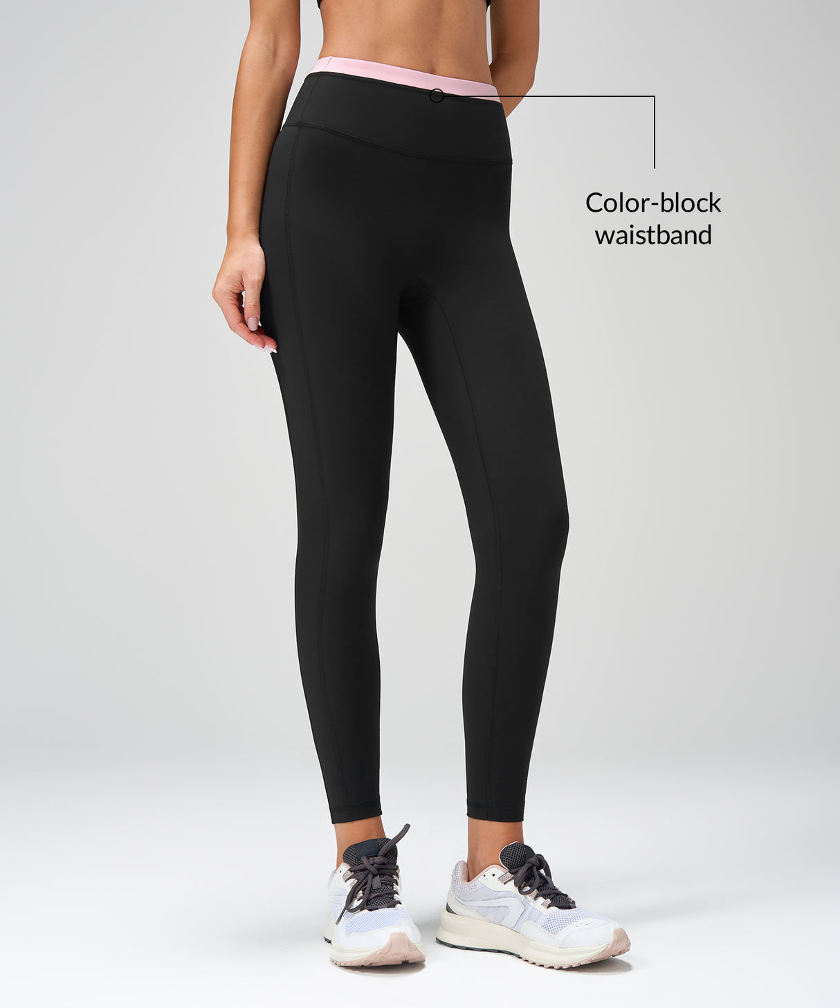 High Waist Pocket Fitness Gym Leggings 25 Inch | Women's High Support Leggings