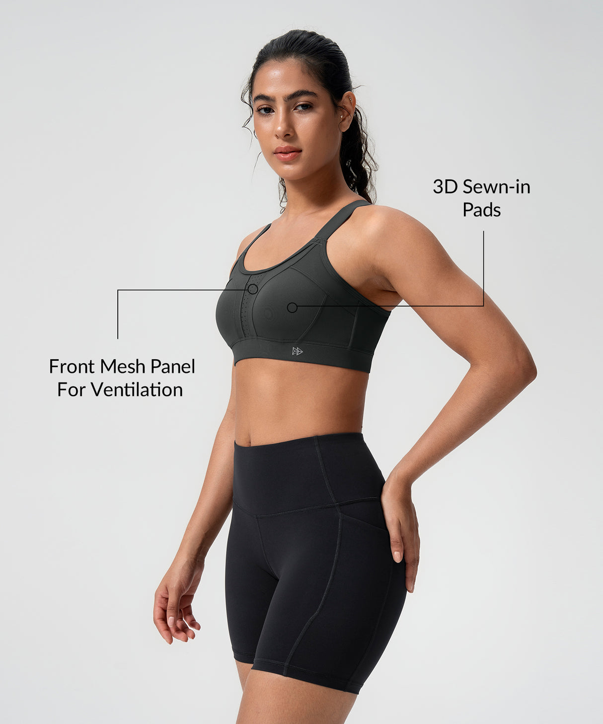 Power Adjustable Criss Cross Padded Running Bra | Women's High Support Sports Bra Power Adjustable Criss Cross Padded Running Bra | Women's High Support Sports Bra