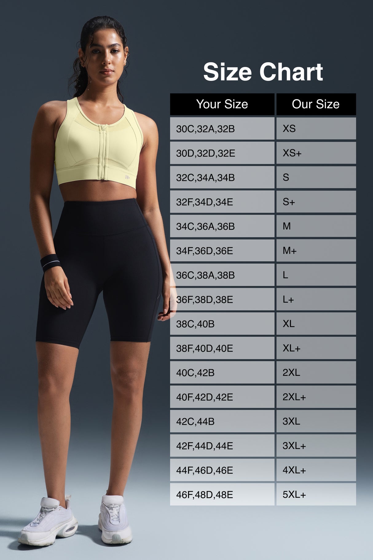 Reggiseno da corsa imbottito Sculpt Zip Mesh Racerback | Reggiseno sportivo ad alto sostegno da donna