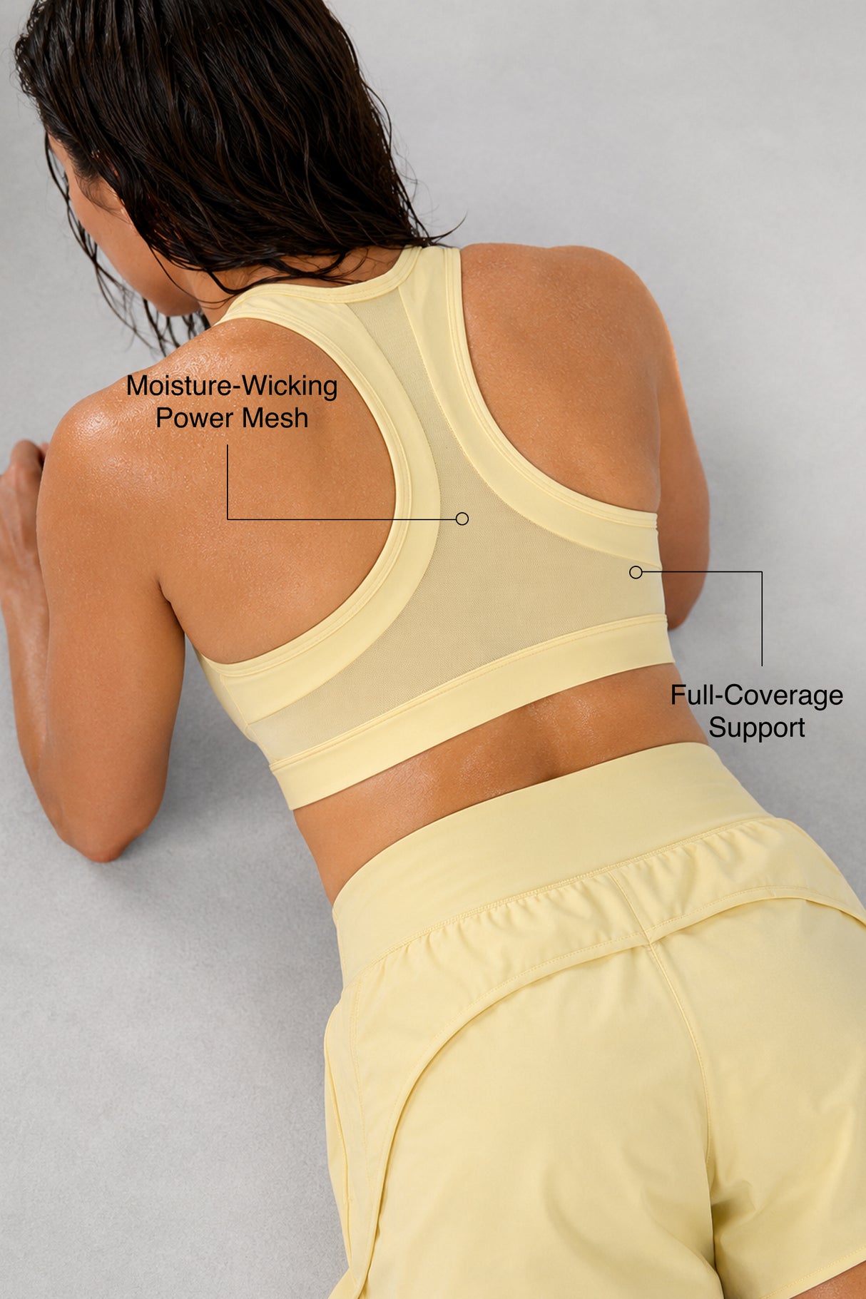 Enfold™ Zip Front Breathable Racerback High Impact Running Bra | Women's High Support Sports Bra