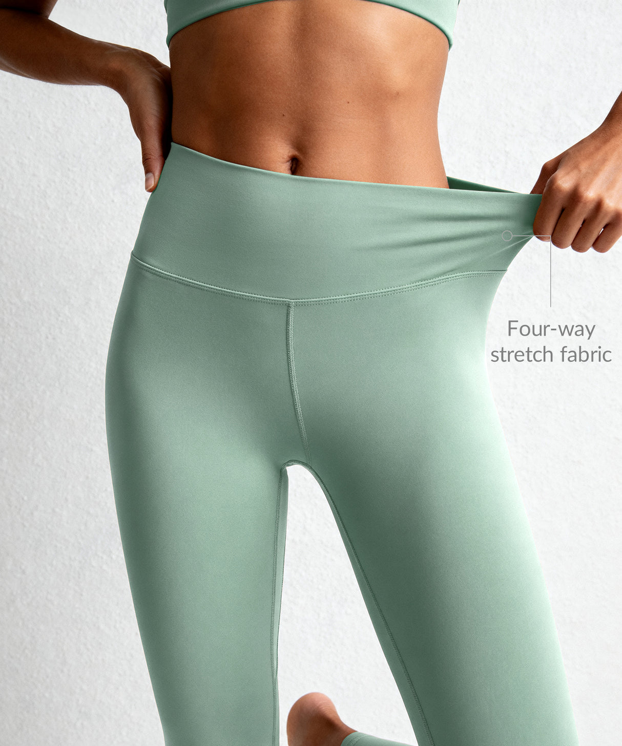 Leggings de running Echo de cintura alta (68 cm) | Leggings de alta sujeción para mujer