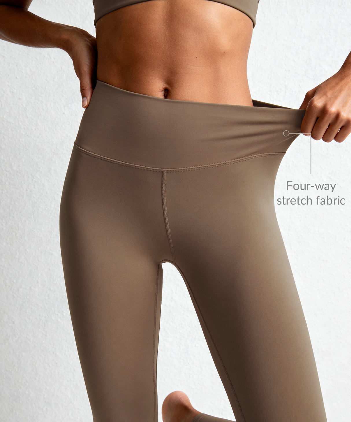 Leggings de running Echo de cintura alta (68 cm) | Leggings de alta sujeción para mujer