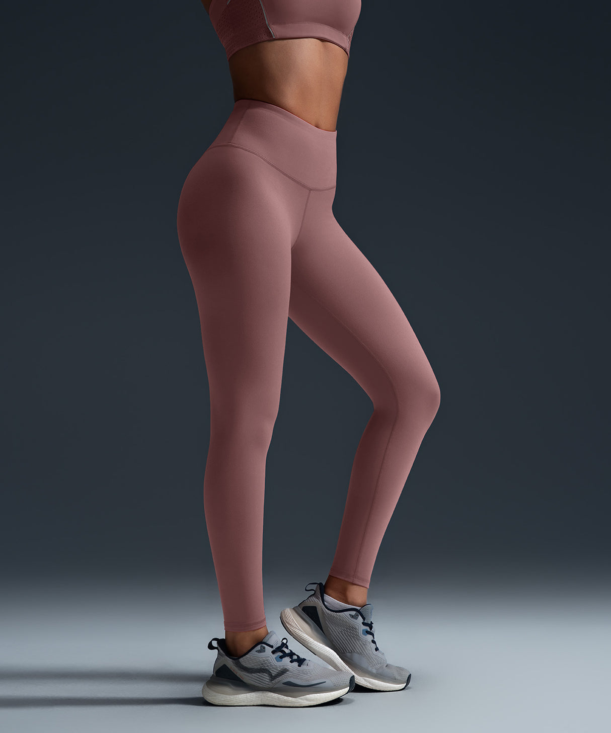 Echo High-Waisted Running Leggings 27” | Women's High Support Leggings