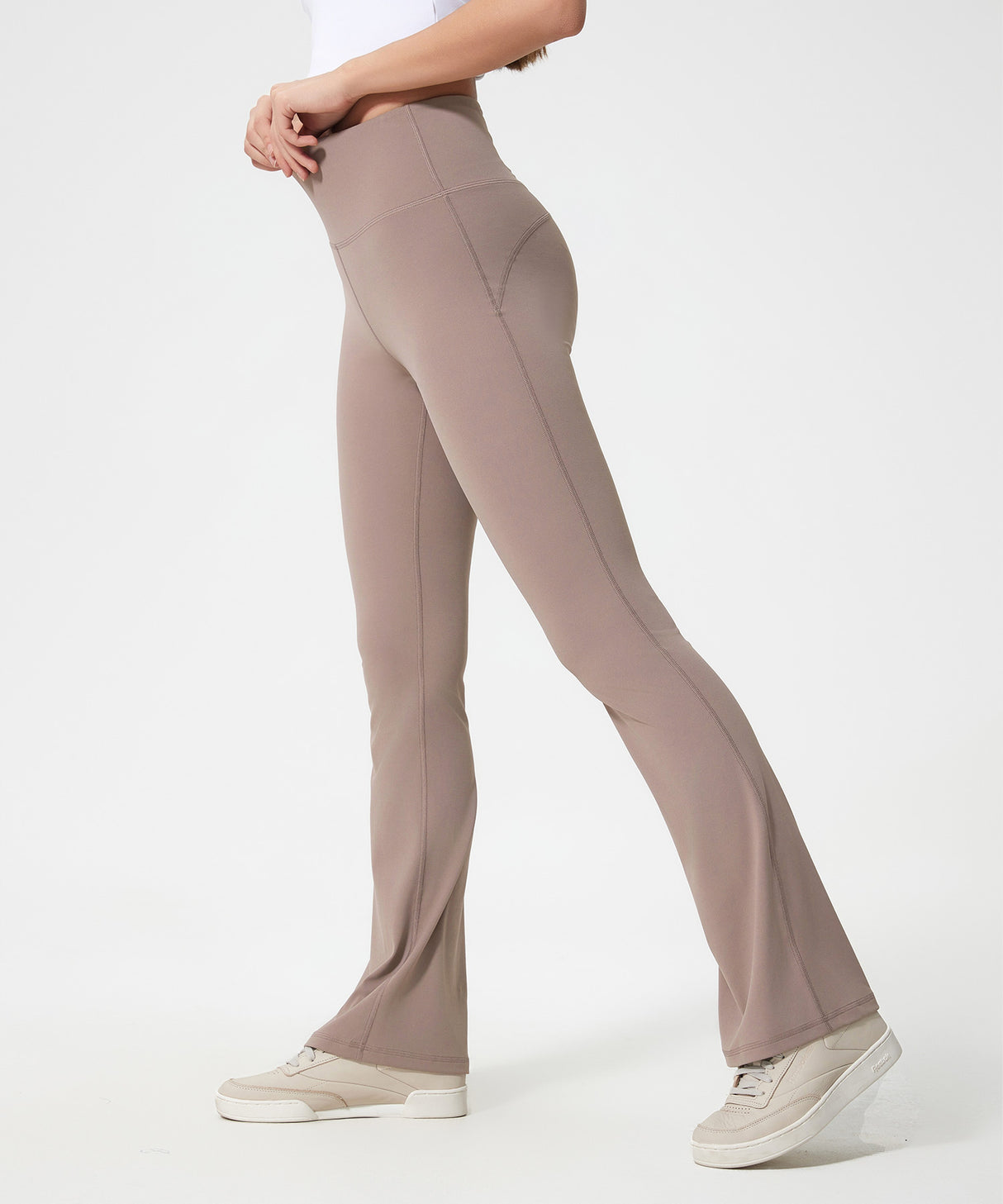 Pantaloni a gamba larga super morbidi ed elasticizzati contenitivi per la pancia | Pantaloni leggeri di supporto da donna Pantaloni a gamba larga super morbidi ed elasticizzati contenitivi per la pancia | Pantaloni leggeri di supporto da donna