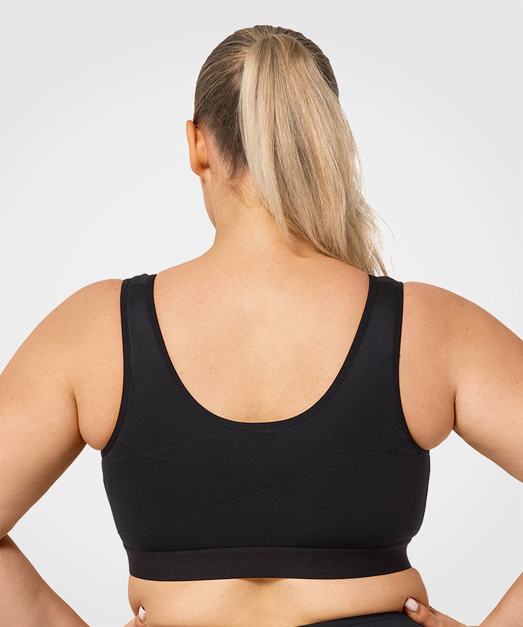 Reggiseno da corsa Power Classic Zip | Reggiseno sportivo ad alto sostegno da donna