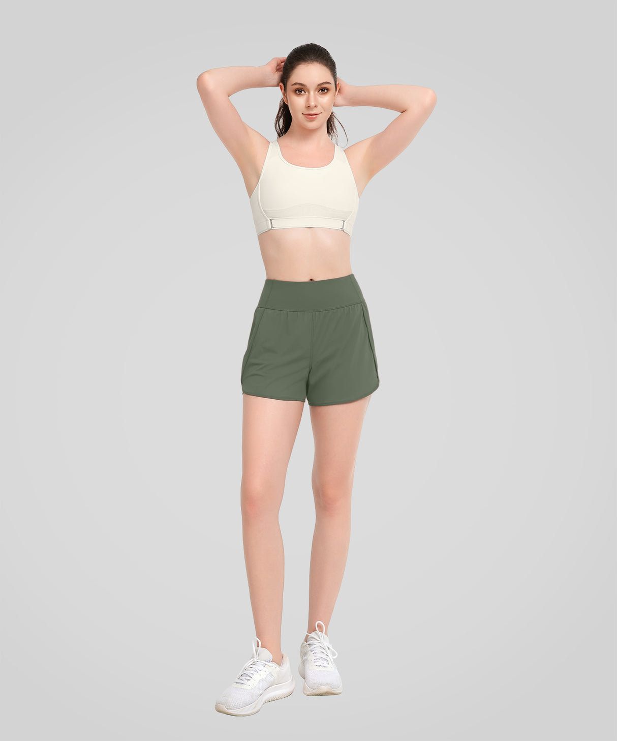 Pantaloncini da allenamento in rete interna ad asciugatura rapida Shift con tasca da 3,5'' | Pantaloncini da corsa da donna Pantaloncini da allenamento in rete interna ad asciugatura rapida Shift con tasca da 3,5'' | Pantaloncini da corsa da donna
