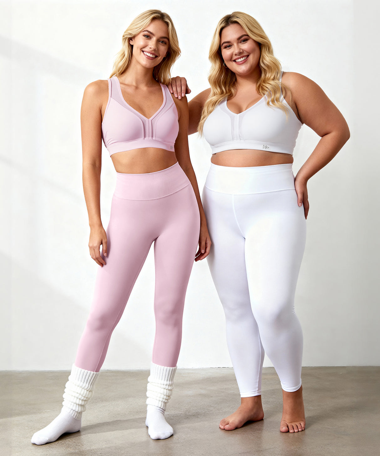 Löpar-BH med kraftfull V-ringning och vadderad rygg | Sport-BH med högt stöd för kvinnor