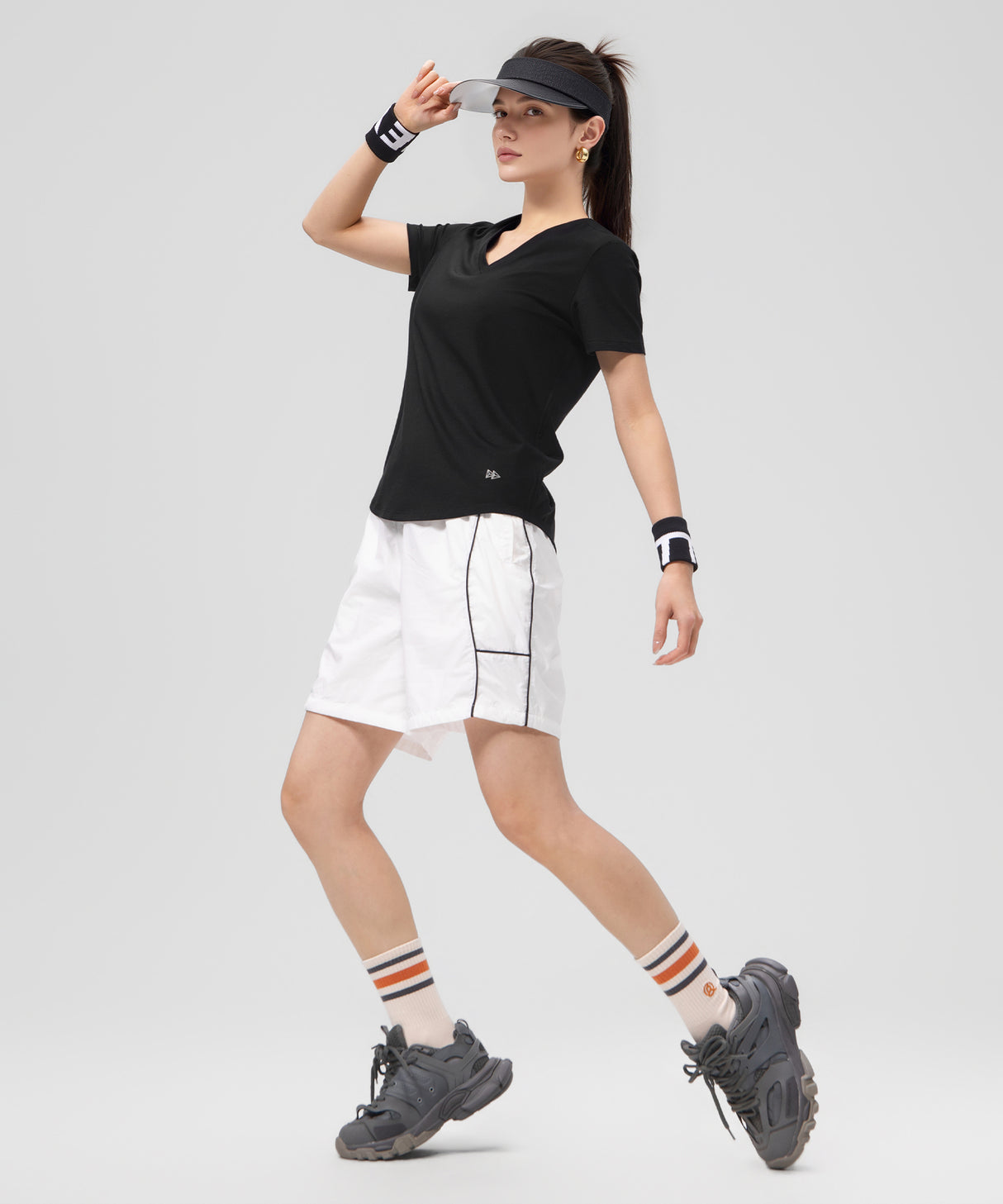 Anywhere V-Neck Lightweight Short Sleeve Tee| Women's Short Sleeve T-shirt