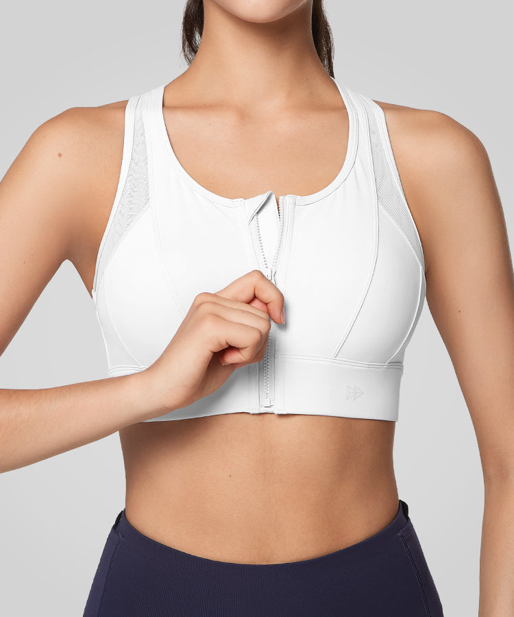 Sujetador para correr con espalda cruzada Power Cross | Sujetador deportivo de alta sujeción para mujer