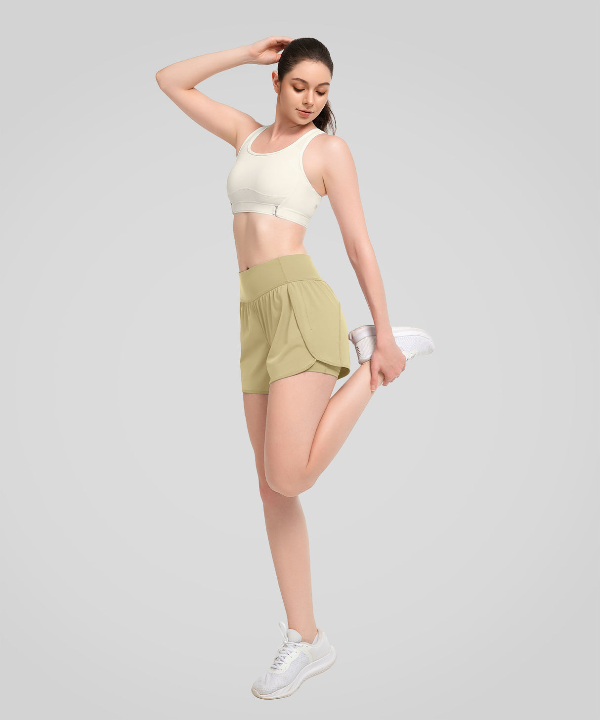 Shift Quick Dry Inner Mesh Workout Shorts mit Tasche 3,5'' | Damen Laufshorts