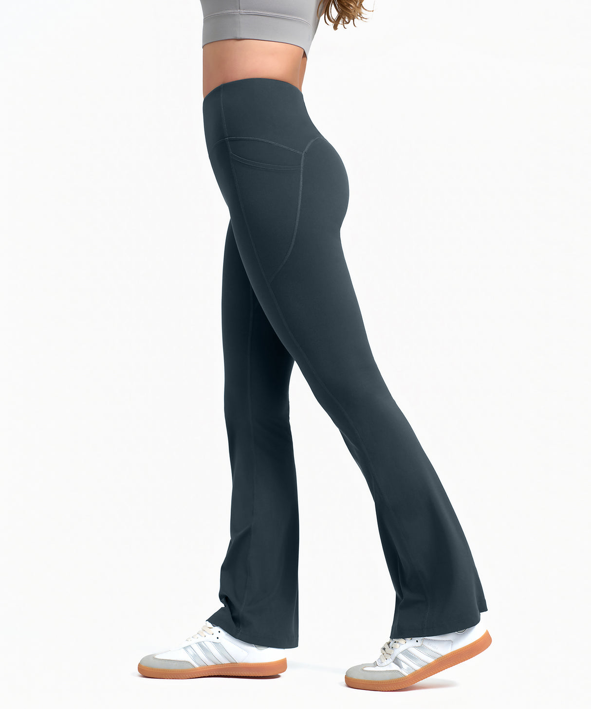 Anywhere High-Rise Flare Pockets Yoga Pant| Women's Light Support Pants