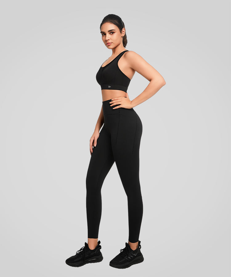 Sujetador deportivo transpirable con espalda cruzada y acolchado para correr | Sujetador deportivo de alta sujeción para mujer Sujetador deportivo transpirable con espalda cruzada y acolchado para correr | Sujetador deportivo de alta sujeción para mujer