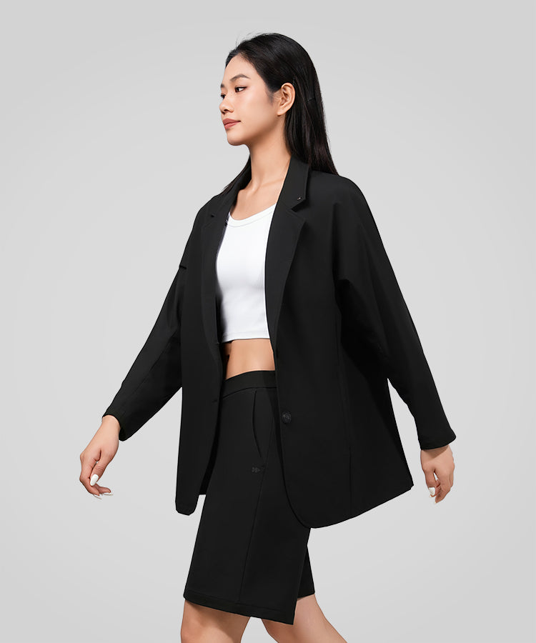 Shift Loose Fit Casual Blazer Jackets| Women's Blazer Jackets