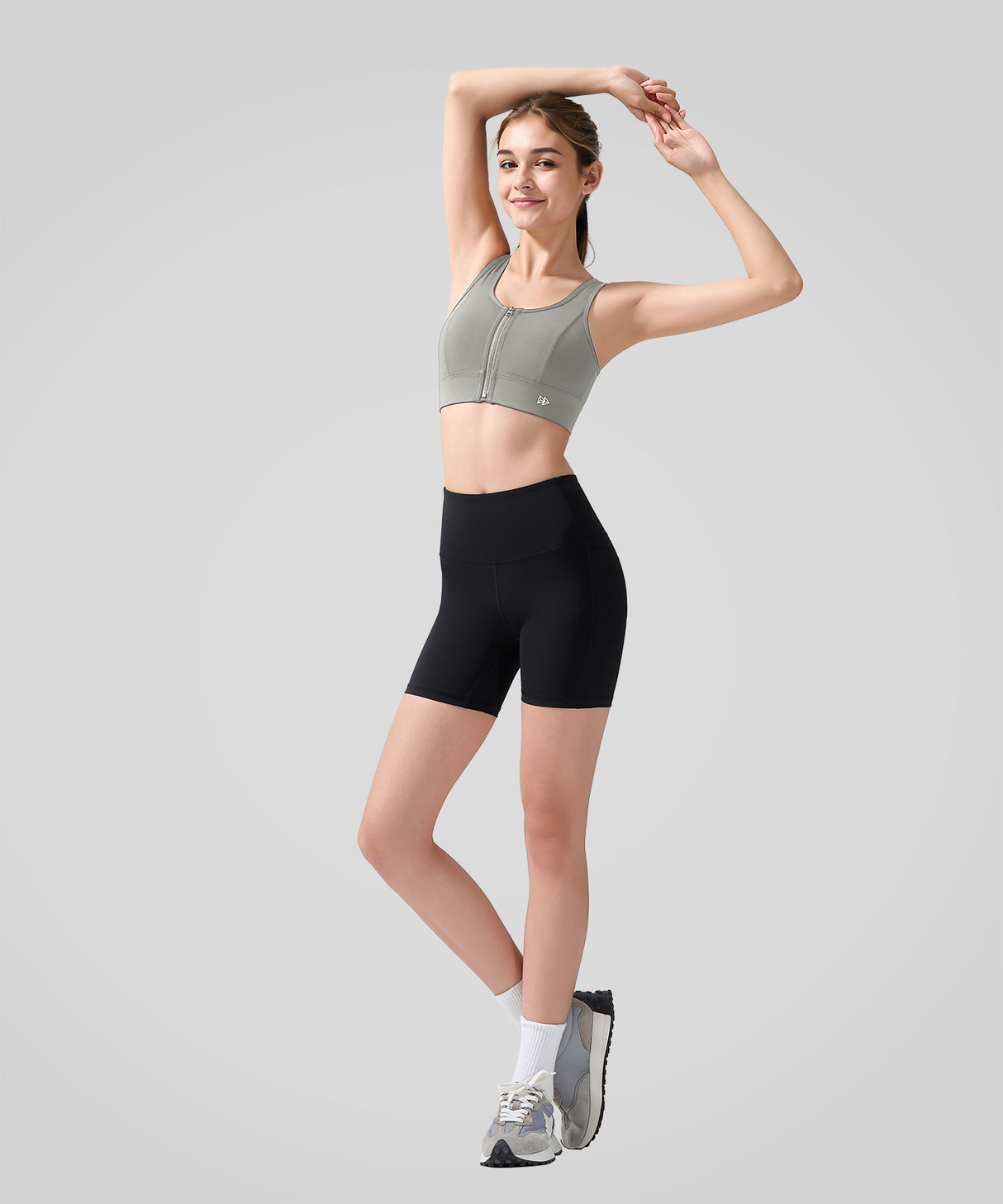 Power Fashion Racerback Cross Cut-out Sport-BH | Damen-Sport-BH mit starkem Halt