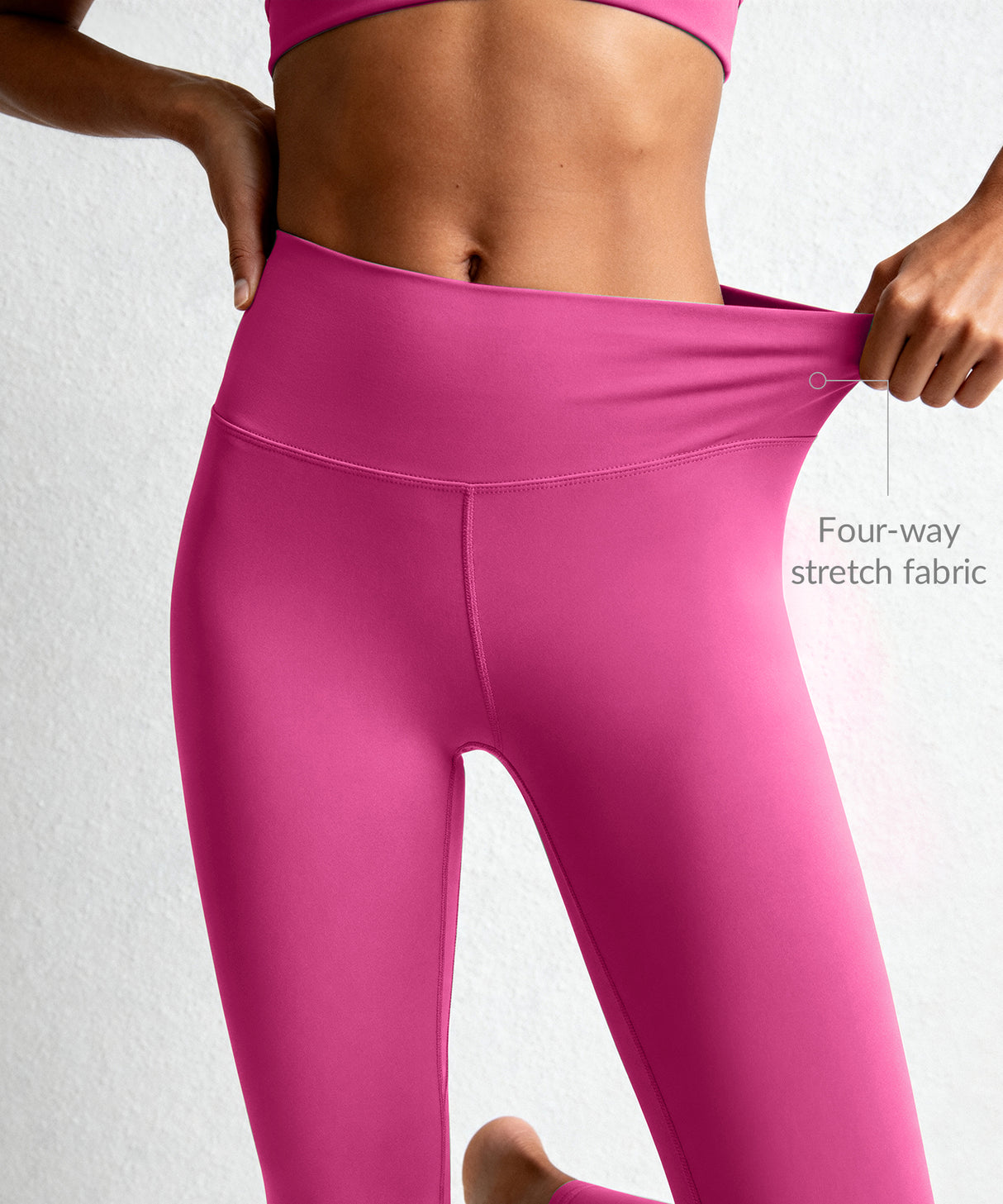 Echo High-Waisted Running Leggings 27" | Women's High Support Leggings