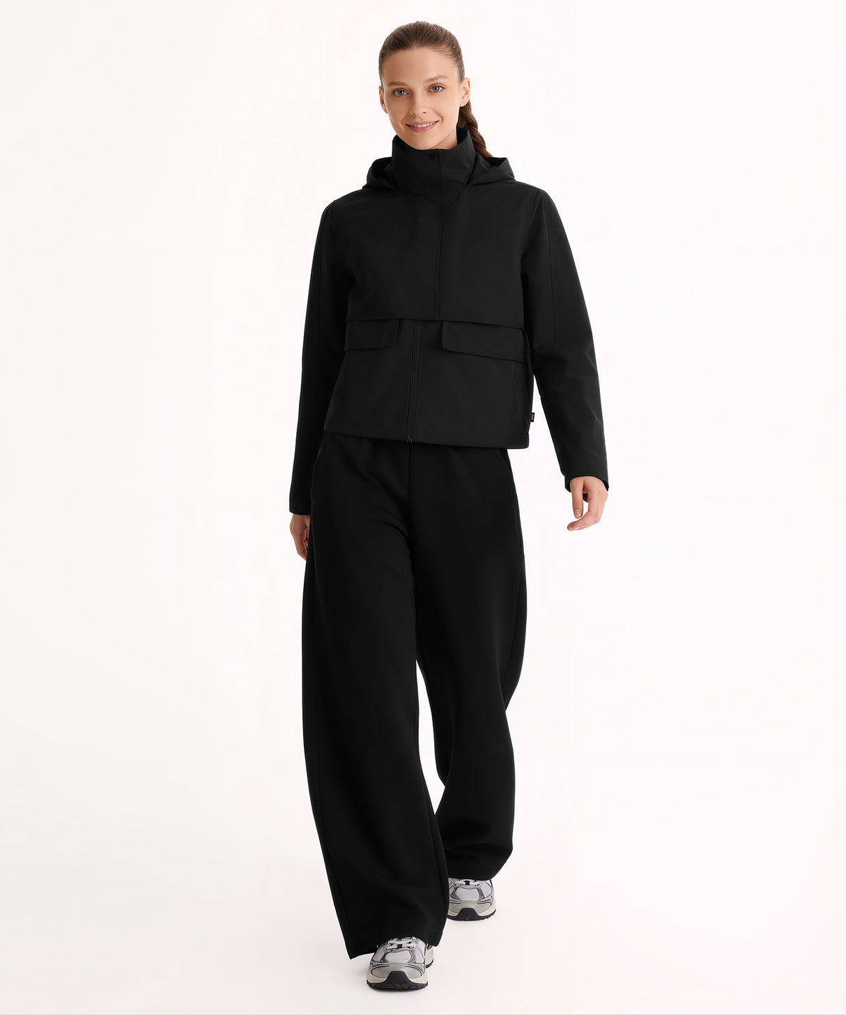 Anywhere Hoodie Drawstring Pockets Jacket | Women's Sports Jacket