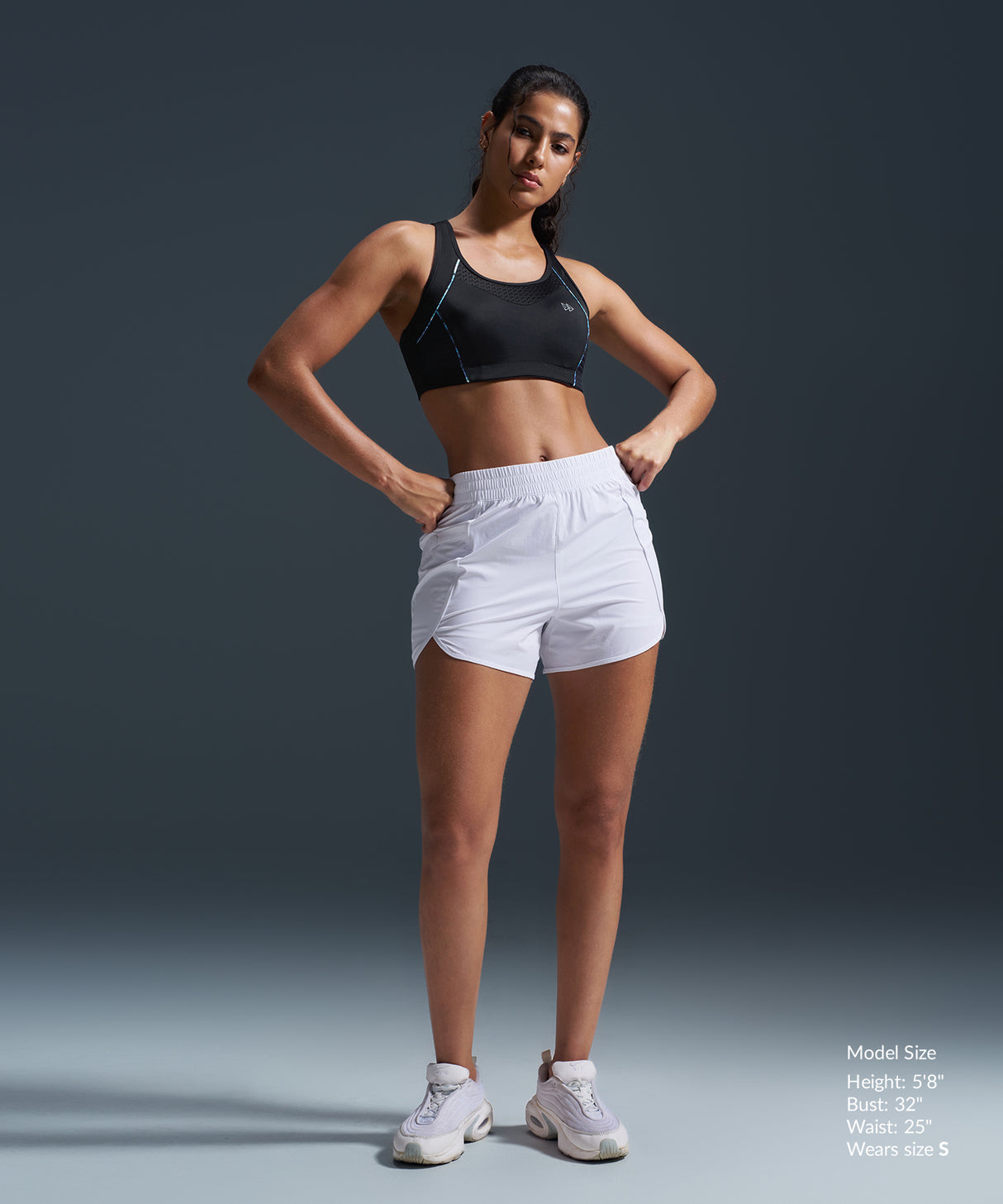 Sujetador para correr con relleno Sculpt Racerback Line | Sujetador deportivo de alta sujeción para mujer