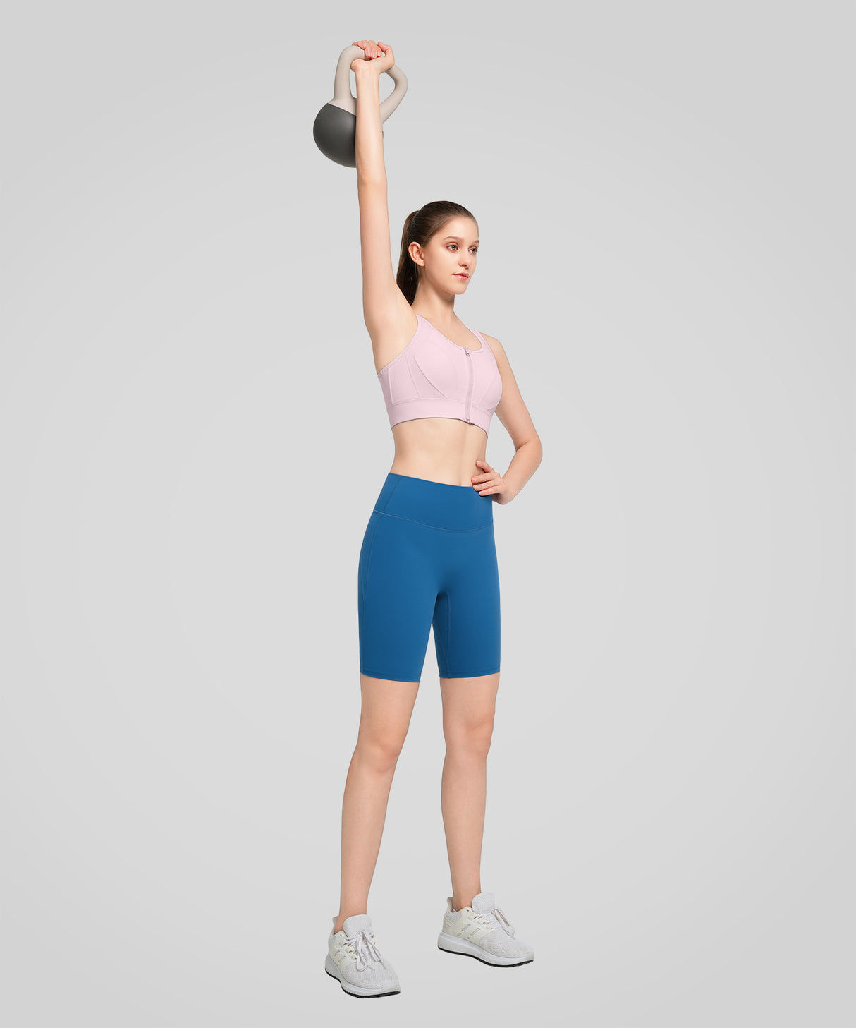 Echo Sport-BH aus Mesh mit Reißverschluss vorne und Wabenstruktur | Sport-BH mit starkem Halt für Damen Echo Sport-BH aus Mesh mit Reißverschluss vorne und Wabenstruktur | Sport-BH mit starkem Halt für Damen