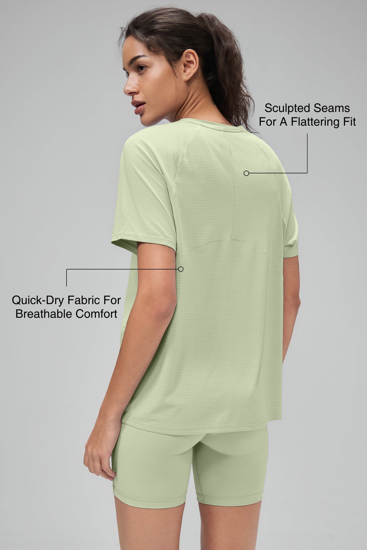 Anywhere™ Quick-Dry Lightweight Casual Fit Breathable T-Shirt | Women's Short Sleeve T-shirt