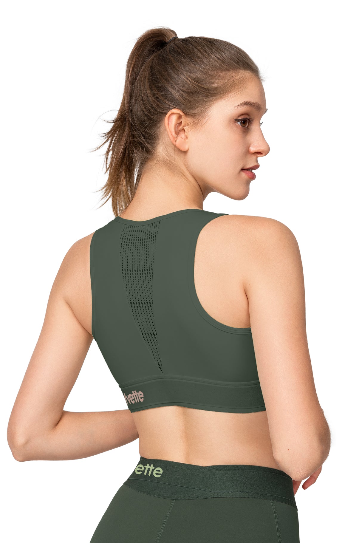 Echo™ Breathable Zip-Front Sustainable High-Support Bra | High-Impact Support Best For Running, HIIT & Training