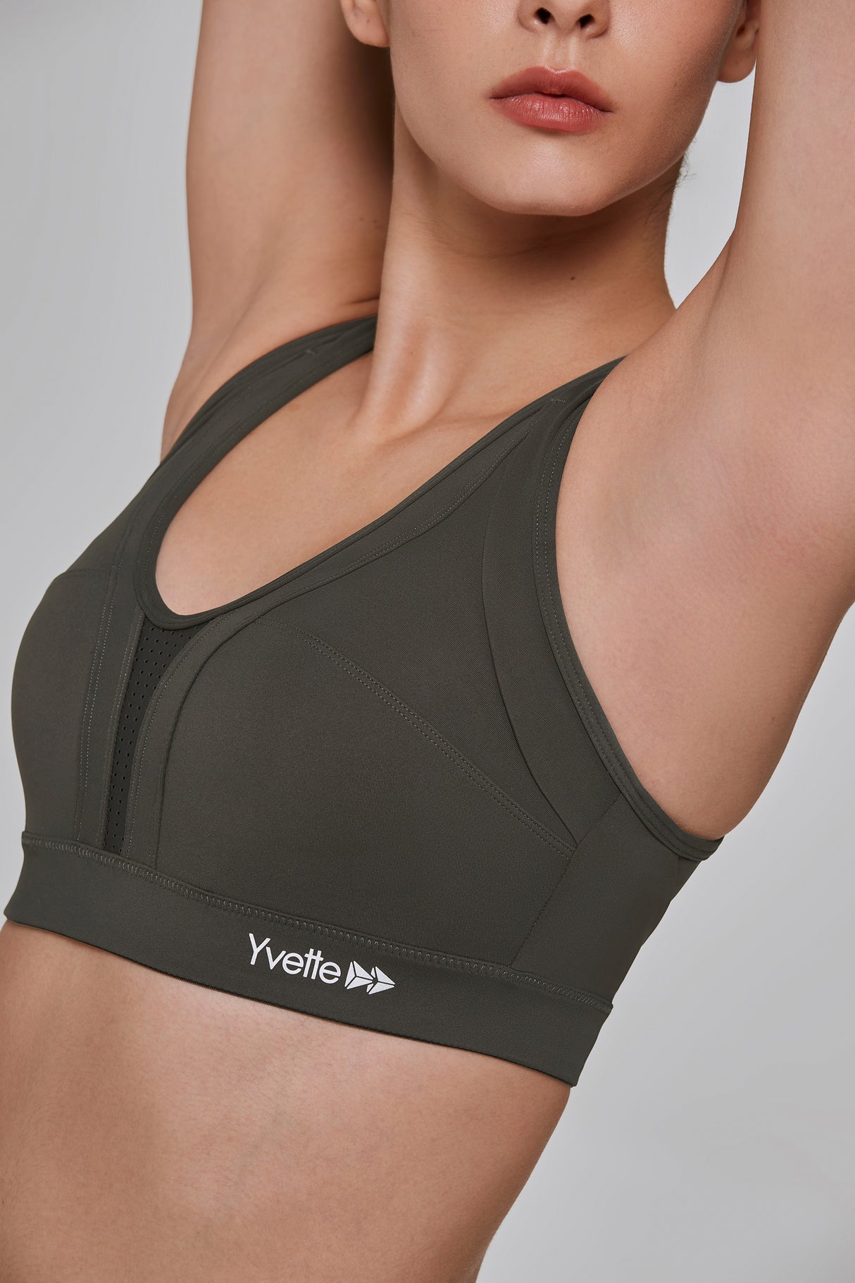 Power™ Cross Back Padded Running Bra | Women's High Support Sports Bra