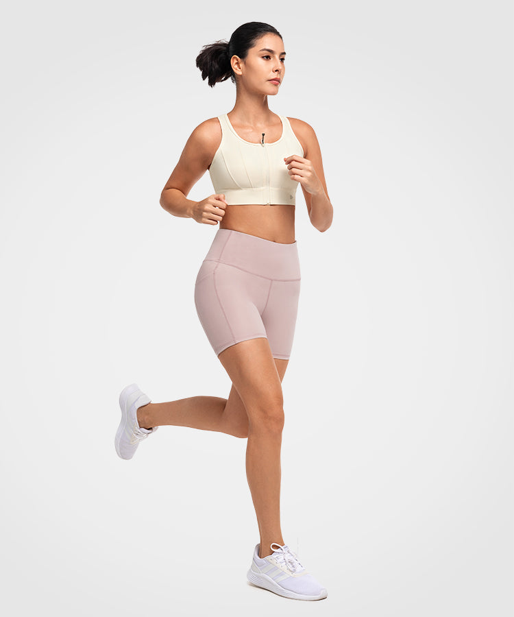 Shift High-Waist Tight Laufshorts 4 Zoll | Damen Sportshorts mit starkem Halt