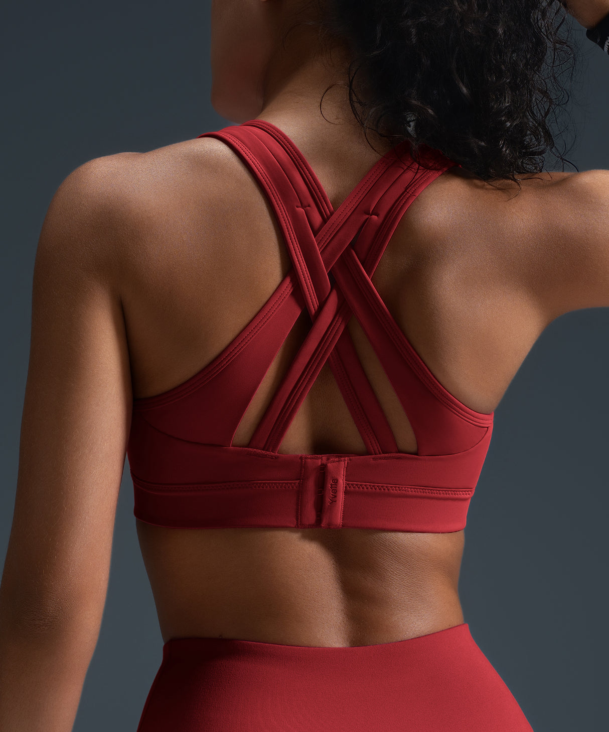 Power Cross Back Vadderad Löpar-BH | Sport-BH med Högt Stöd för Damer