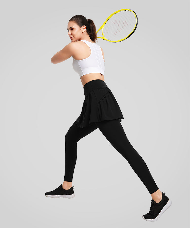 Atmungsaktiver Power Waffle Mesh-Lauf-BH | Sport-BH mit starkem Halt für Damen