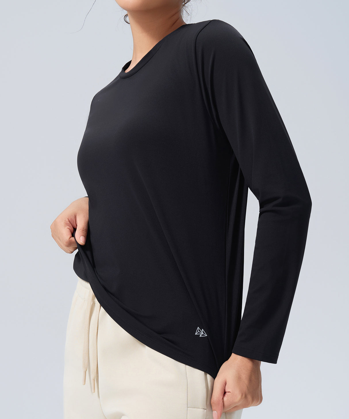 Anywhere Soft & Lightweight Basic Long Sleeve T-Shirt| Women's Long Sleeve T-shirt