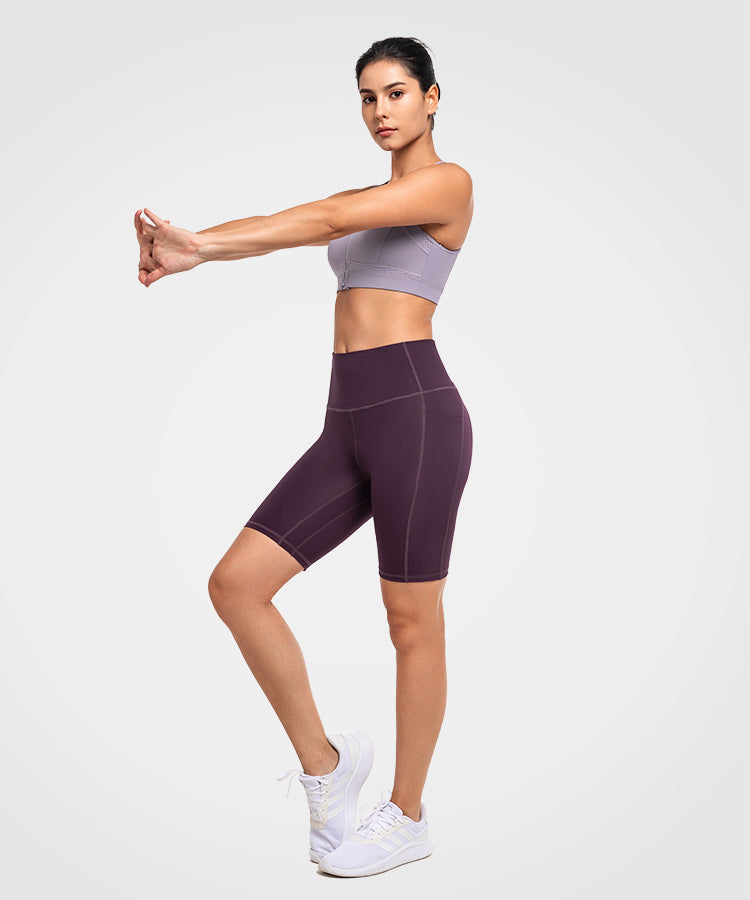 Shorts ajustados para correr Shift de cintura alta (20 cm) | Shorts deportivos de alta sujeción para mujer