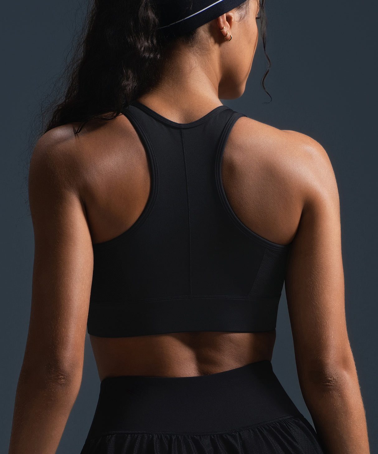 Reggiseno da corsa imbottito con zip frontale Enfold Racerback | Reggiseno sportivo ad alto sostegno da donna