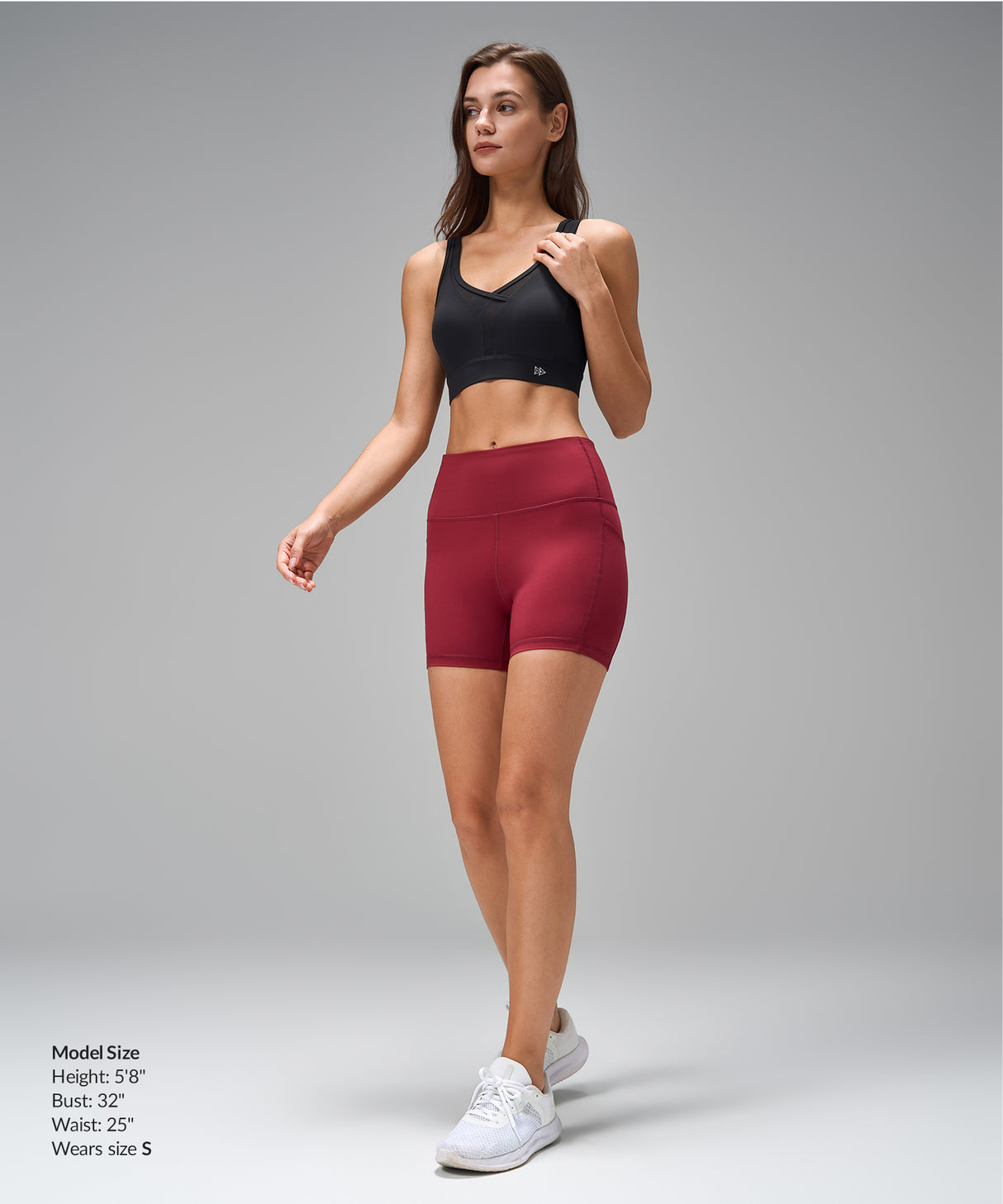 Reggiseno sportivo Power Sexy con spalline regolabili in rete sul davanti | Reggiseno sportivo ad alto sostegno da donna