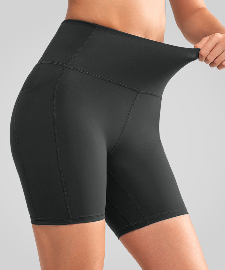 Pantaloncini da corsa aderenti a vita alta Shift 6'' | Pantaloncini sportivi ad alto supporto da donna Pantaloncini da corsa aderenti a vita alta Shift 6'' | Pantaloncini sportivi ad alto supporto da donna