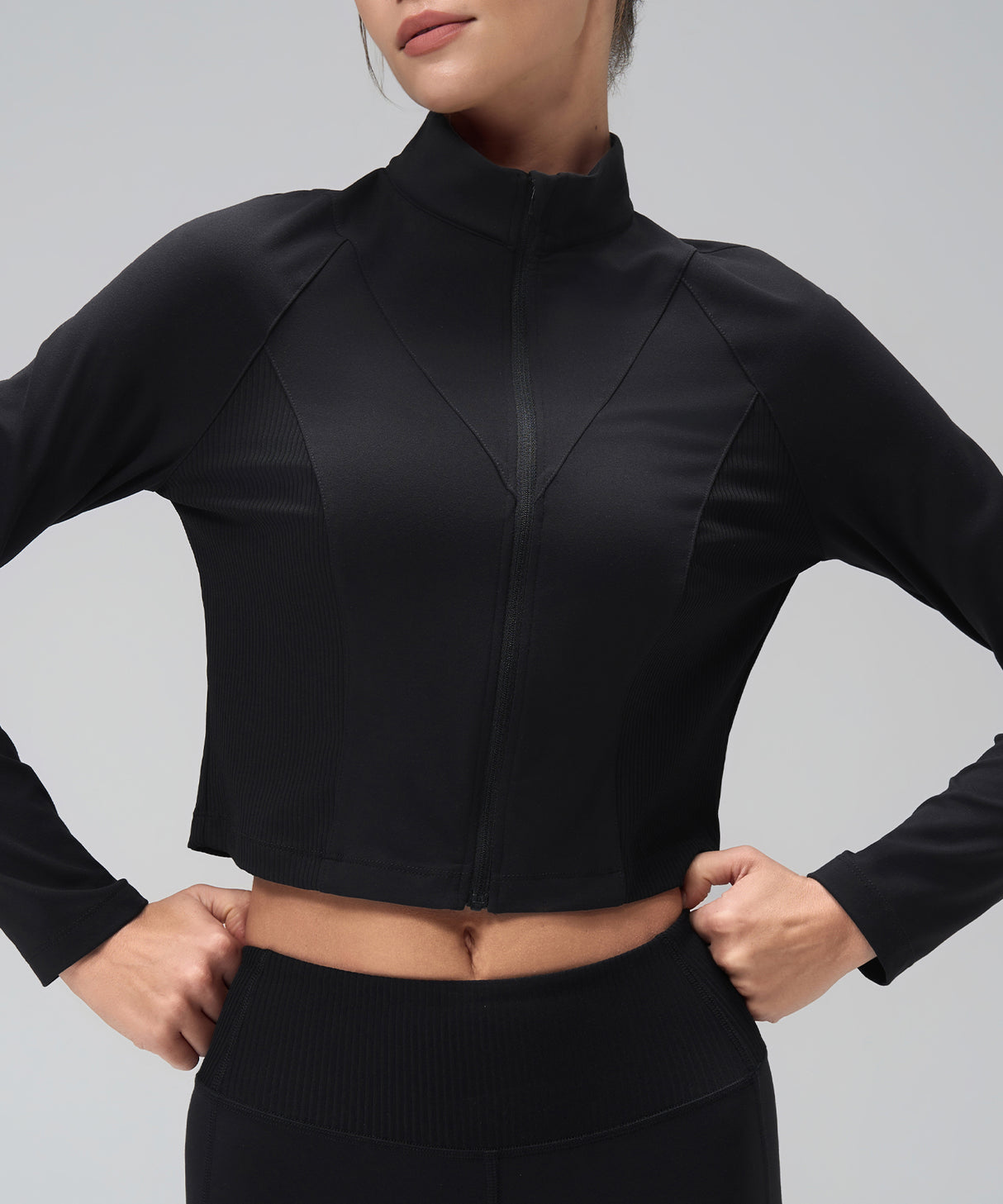 Giacca corta con collo alto e cerniera Anywhere | Giacche leggere da donna Giacca corta con collo alto e cerniera Anywhere | Giacche leggere da donna