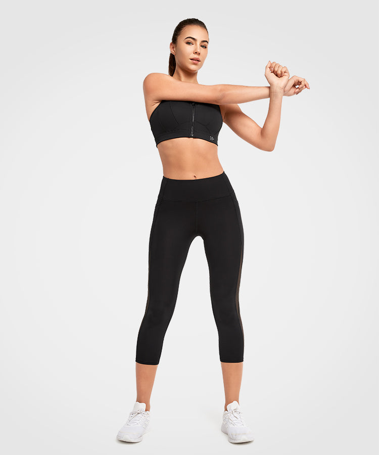 7/8 Anywhere Stretchy Tummy control leggings 24"| Women's High Support leggings