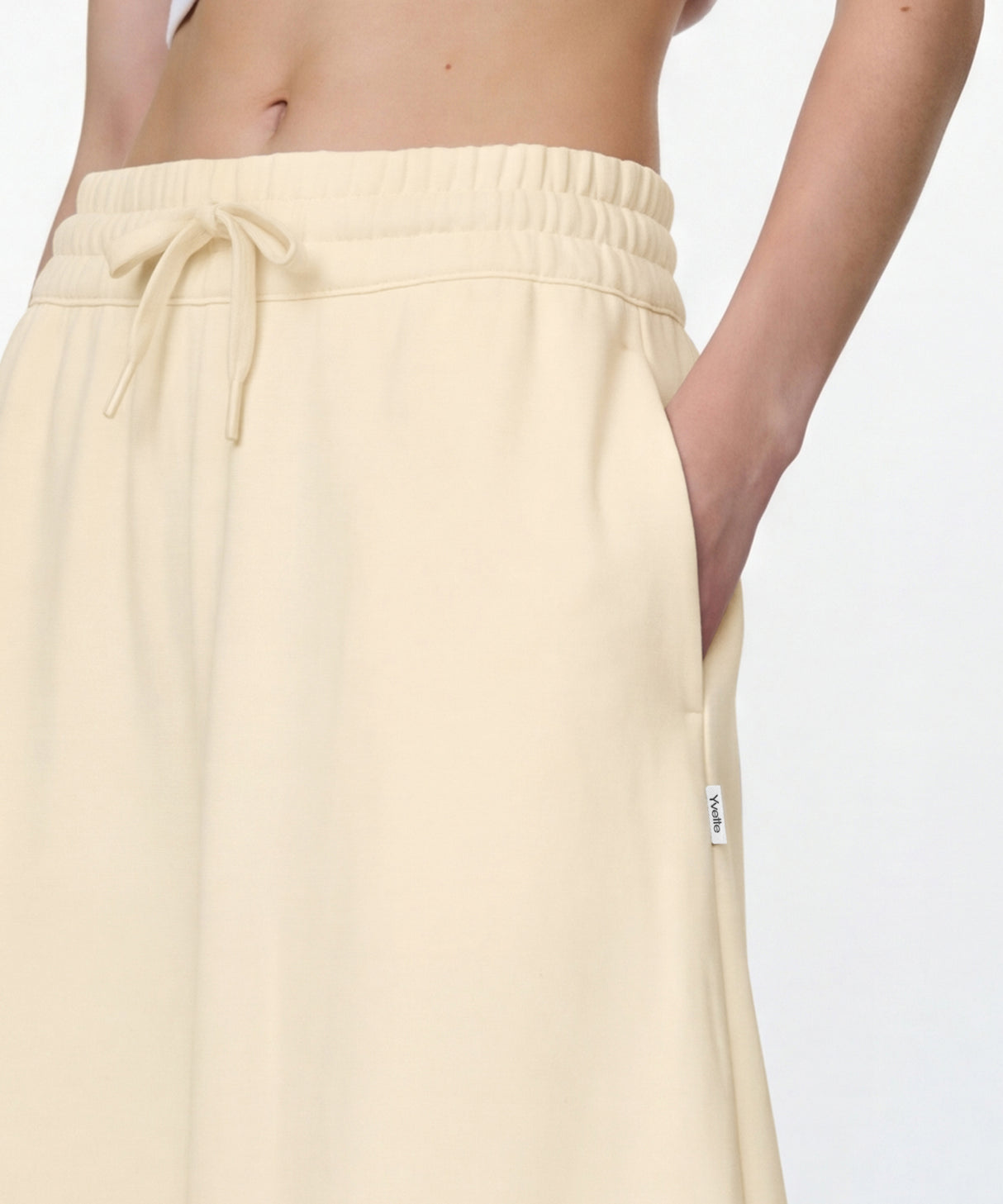 Anywhere Elastic Drawstring Pockets Daily Skirt | Women's Sports Skirt