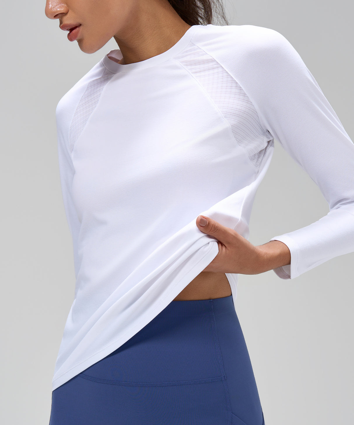 Anywhere Performance Mesh Long Sleeve T-shirt | Women's Long Sleeve T-shirt