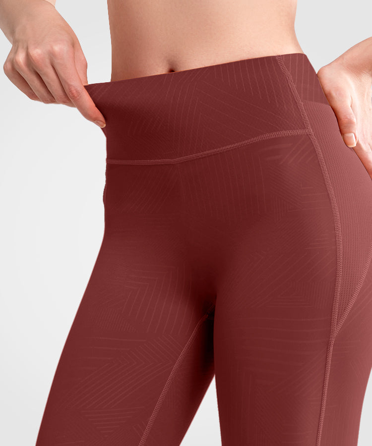 Echo löparleggings med hög midja och rumplyftande 66 cm | Damleggings med högt stöd Echo löparleggings med hög midja och rumplyftande 66 cm | Damleggings med högt stöd